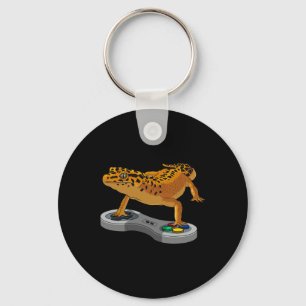 Coolan för leopard Gecko Bearded Dragon Gift Kids Nyckelring