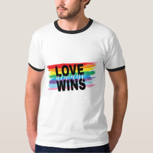 Coolan för Pride av hbt-QIA Kärlek vinner alltid r T Shirt