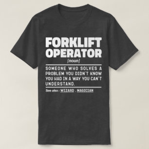 Coolan för reparation av underhåll av gaffelbaneop t shirt