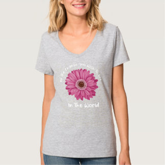 Coolan Gerbera Daisy Älskare är den förändring du T Shirt