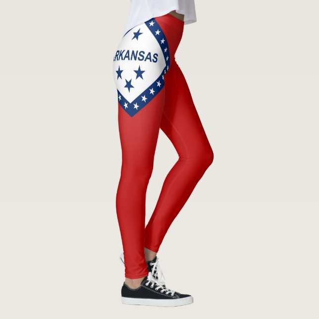 Coolan i Arkansas Flagga Mode Leggings (Höger)