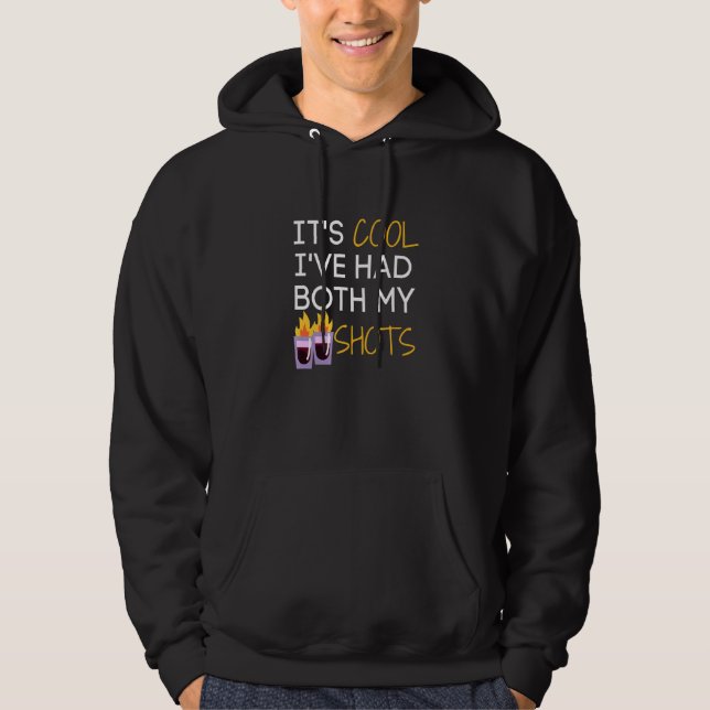 Coolan Ihar både mina skott och Tequila Fire-drick Hoodie (Framsida)