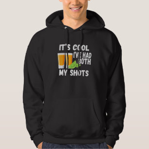 Coolan Ihar både mina skott Tequila Retro Vinta Hoodie