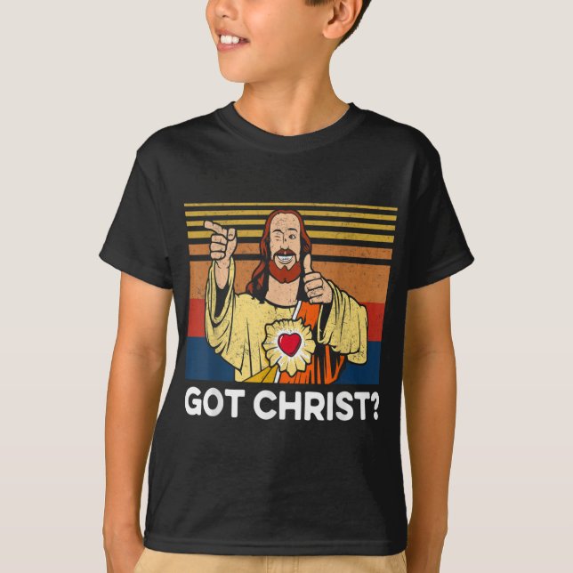 Coolan Jesus Religiösa Kristus T Shirt (Framsida)