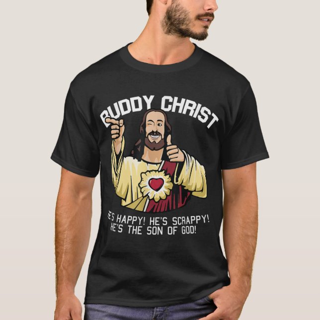 Coolan Jesus Religiösa Kristus T Shirt (Framsida)