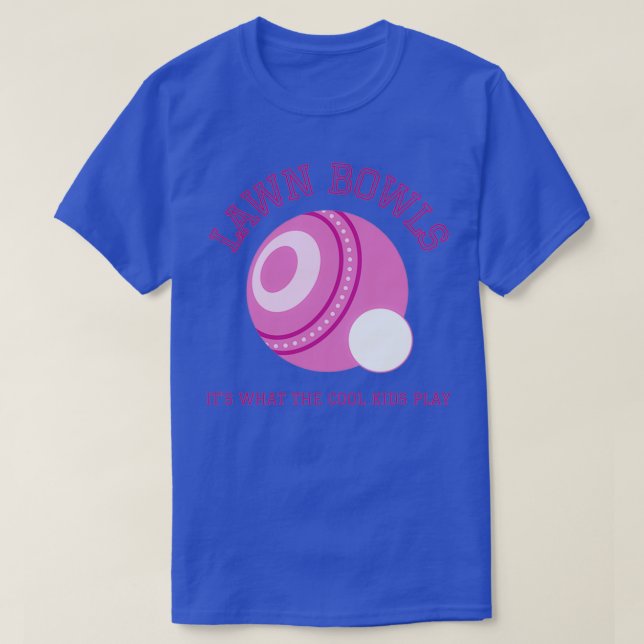Coolan Kids spelar Gräsmatta Bowls T Shirt (Design framsida)