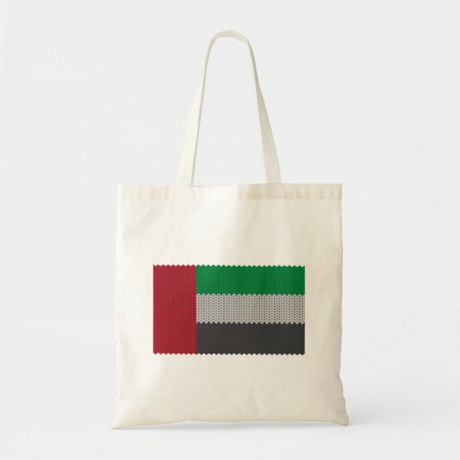 Coolan Knsigned UAE Flagga Tote Bag Tygkasse (Framsidan)