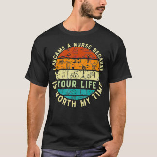 Coolan Liv min värdiga tid för sjuksköterska Ord T Shirt
