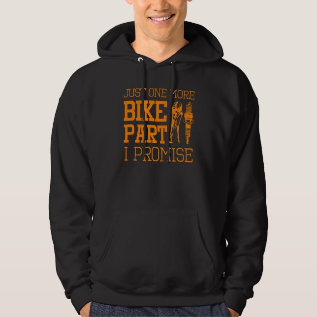 Coolan Manar för den bekväma motorcykelmekanismen  Hoodie (Framsida)