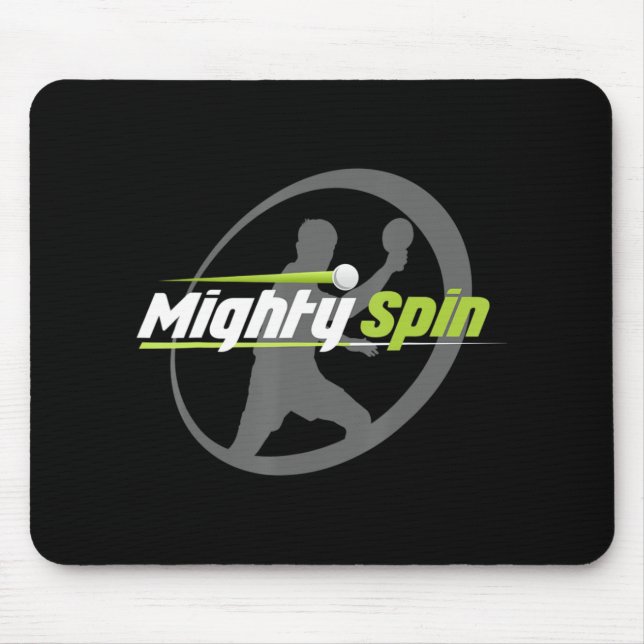 Coolan MightySpin Ping Pong Tee Bord Tennis Musmatta (Framsidan)