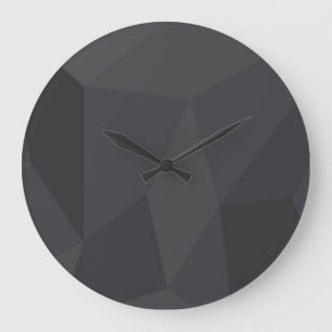 Coolan modern, elegant moderiktig trapezoid formar stor klocka