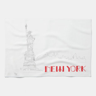 Coolan New-York, staty-of-Liberty Kökshandduk
