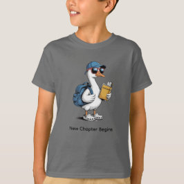 coolan "Nytt kapitel börjar" Goose Kids' T Shirt