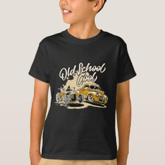 Coolan Old school - Hot rod och Anpassningsbar - T Shirt