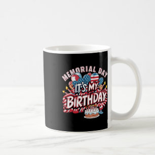 Coolan Retro Funny Inberoende på min födelsedagsmi Kaffemugg