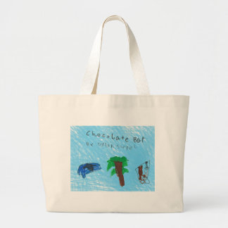 Coolan roligt, den hållbara chokladpubtotot hänger jumbo tygkasse