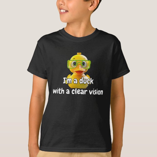 Coolan Rubber Anka Shirt Roligt Unik bästa Snyggt  T Shirt (Framsida)