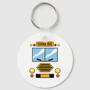 Coolan School Buss Costume Easy Fordon Halloween G Nyckelring