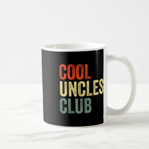 Coolan Shirt Vintage Uncles Klubb Funny Fars dag Kaffemugg