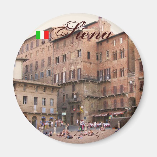 Coolan Siena Italien magnet design (Framsidan)