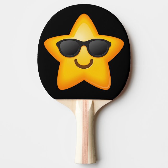 Coolan skuggar den Emoji stjärnan Pingisracket (Framsidan)