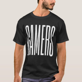 Coolan Spelare - enkel och trendig svartvit text T Shirt