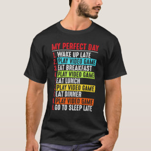 Coolan Spelare för videospel på min Perfekt Day T Shirt