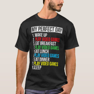 Coolan Spelare för videospel på min Perfekt Day T Shirt