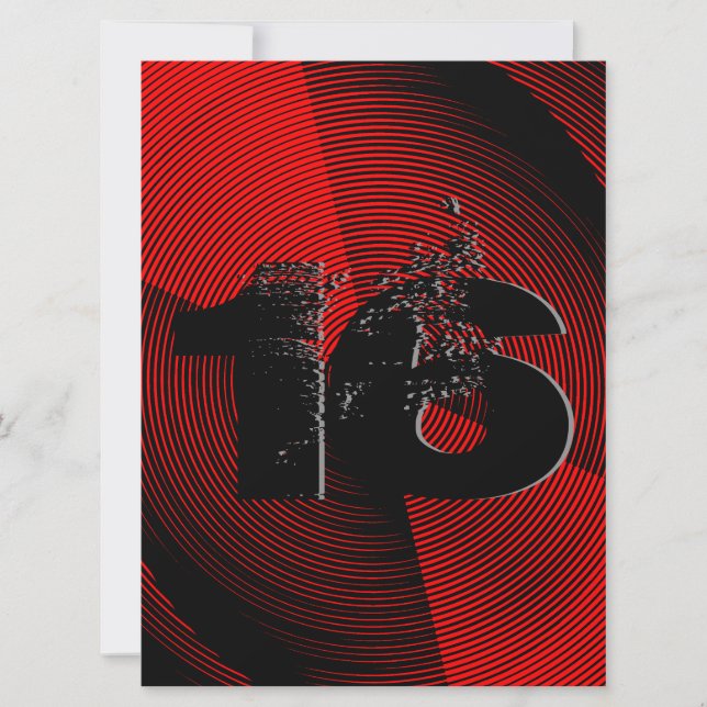 Coolan Tonåring sextonde Födelsedagsfesten Inbjudningar (Framsida)