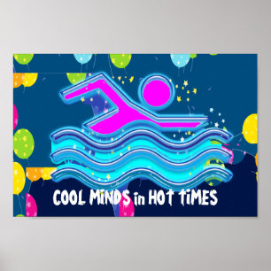 COOLAN VARAR BESVÄRAD i VARMA TIDER Poster
