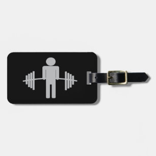 Coolan Weightlyftande Barbell Workout Fitness Gym Bagagebricka