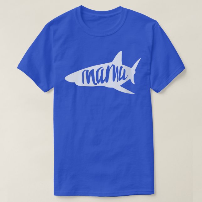 Coolan Womens Mamma Shark T Shirt (Design framsida)