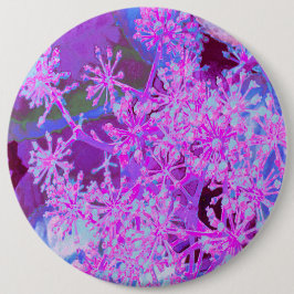 Coolans Abstrakt Retro Natur i Shock rosa och Lila Knapp