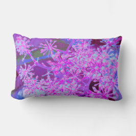 Coolans Abstrakt Retro Natur i Shock rosa och Lila Lumbarkudde