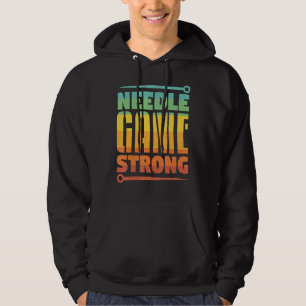 Coolans akupunktur Nål spelets starka akupunktur Hoodie