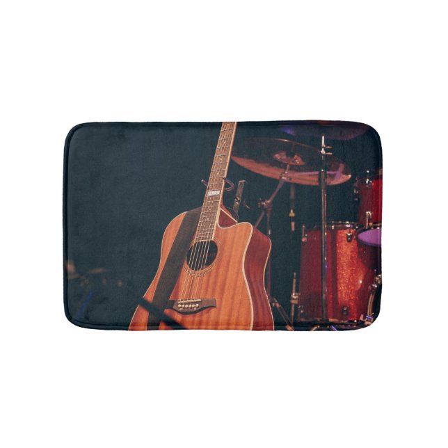 Coolans akustiska gitarr badrumsmatta (Framsidan)