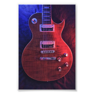 Coolans akustiska gitarr fototryck