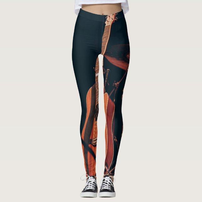 Coolans akustiska gitarr leggings (Framsida)