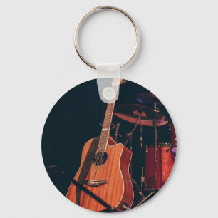 Coolans akustiska gitarr nyckelring