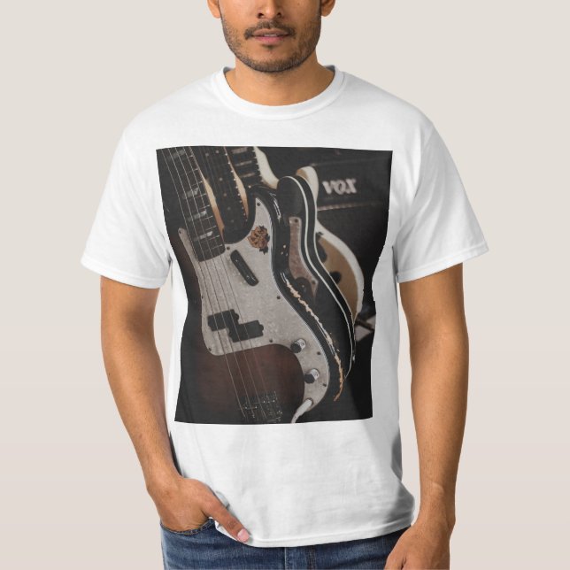 Coolans akustiska gitarr t shirt (Framsida)