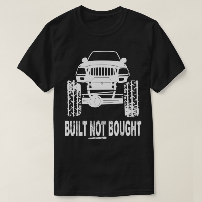 Coolans Anpassningsbar Byggde INTE Sten Crawler Mu T Shirt (Design framsida)