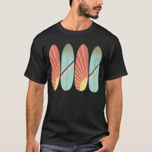 Coolans bakre och blå ytor t shirt