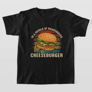 coolans barn inspirerar till hamburger ord art t shirt