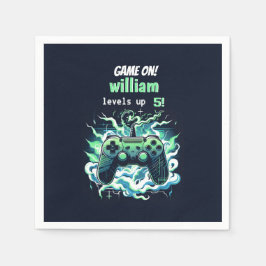 coolans barn spelar spel upp till 5 års ålder pappersservett