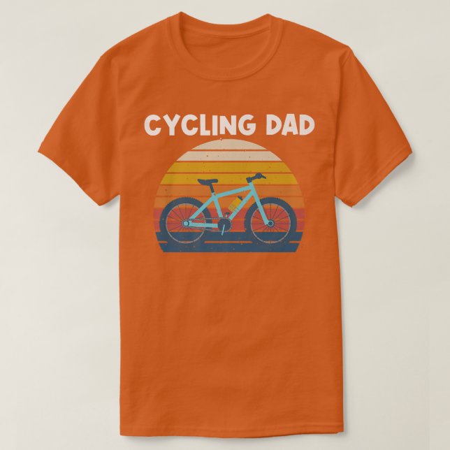 Coolans cykelutformning för Pappa-Far-cykelns cyke T Shirt (Design framsida)