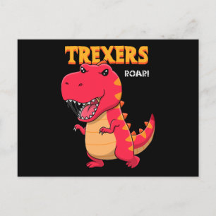 Coolans dinosauritecknad vykort