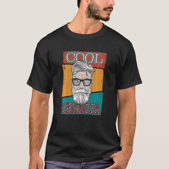 Coolans farfar, världens farfar t shirt (Framsida)