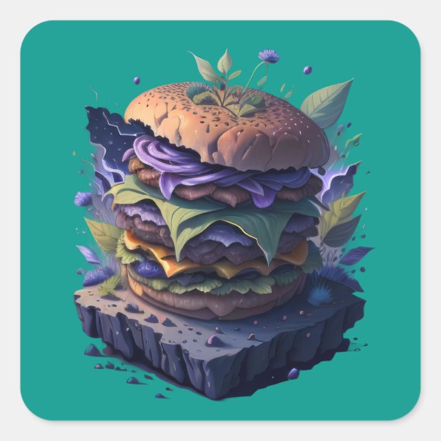 Coolans fästmärke fyrkantigt klistermärke (Framsida)