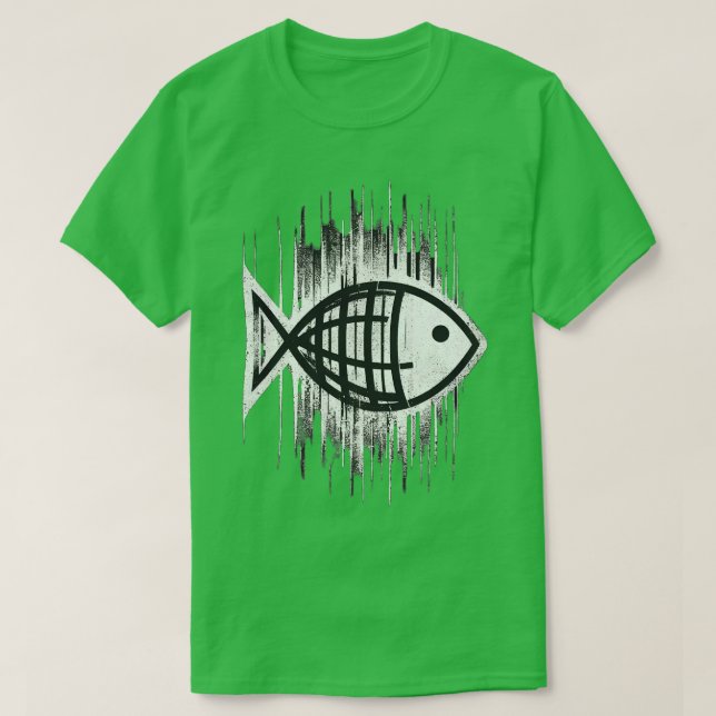 Coolans fiskdesign t shirt (Design framsida)