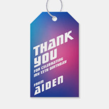 Coolans födelsedagsfest Gift-märkre